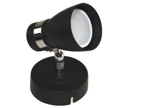 Lampa spotlight Dez 1xGU10 czarna