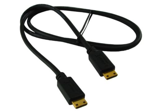 Kabel HDMI  1,0m mini HDMI- mini HDMI
