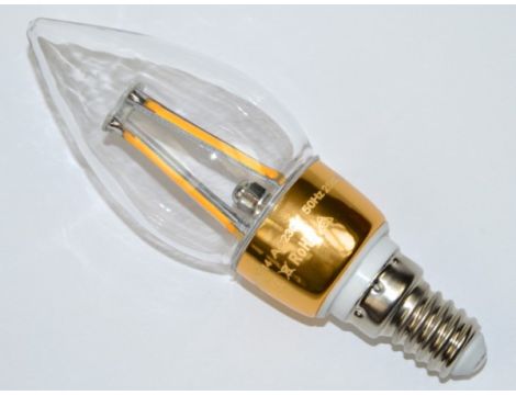Żarówka LED Idwal  E14 4W  WW złota-