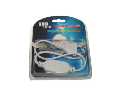 Kabel zasilający do taśm LED2835 230V blister