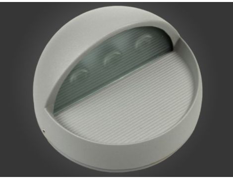 Oprawa elewacyjna LED Ciolla 3W DW szara - 2