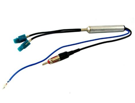 Separator anteny samochodowej 2xFakra męski- DIN p