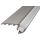 Profil LED schodowy C 1,2m srebrny klosz frosted