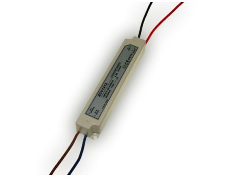 Zasilacz LED 12V  12W napięciowy IP67 plastik