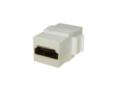 Adapter Keystone HDMI-HDMI gniazdo-gniazdo prosty