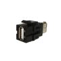 Adapter Keystone USB 2.0 A-A czarny - 3