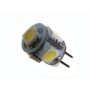 Żarówka G4  5LED SMD5050 0,8W 12V CW - 2