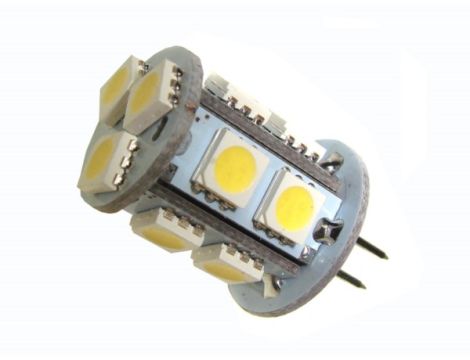 Żarówka G4 13LED SMD5050 1,6W 12-24V/AC18V  CW-