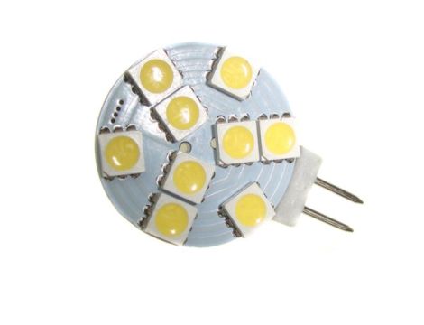 Żarówka G4  9LED SMD5050 1,3W 12-24V/18V AC CW-