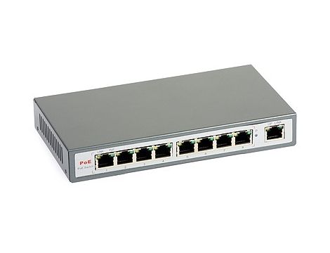 Switch PoE 9 portowy ULTIPOWER 802.3af (8xPoE)