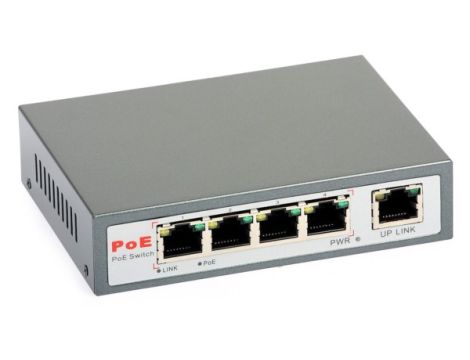 Switch PoE 5 portowy ULTIPOWER 802.3af (4xPoE)