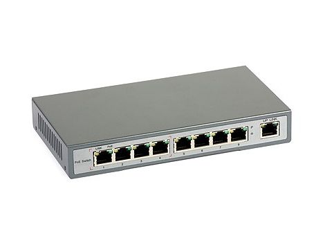 Switch PoE 9 portowy ULTIPOWER 802.3af (4xPoE)