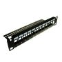 Patch panel 12-port UTP5e 1U 10" bez gniazd z orga - 2