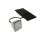 Uchwyt meblowy led Aga 0,2W  WW CV srebrny