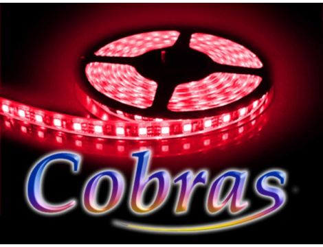 Taśma LED COBRAS 3528 czerwona 5m/300diod