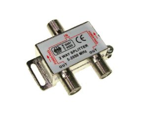 Spliter F*2 HQ 5-2450 MHz power pass