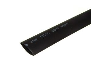 Rurki termokurczliwe 10,0/5,0mm-1m czarne