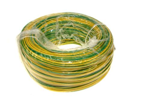 Przewód LgY 1*1,0 500V żółto zielony - 2