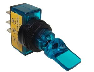 Przełącznik samoch. dźwigniowy ASW-14D niebieski