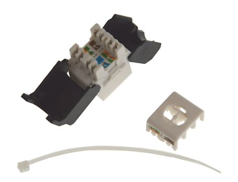 Gniazdo keystone RJ45 kat.5e nieekranowane Krone z - 3