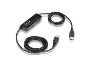 Przełącznik KVM Laptop USB-USB 2 komputery (Dual P