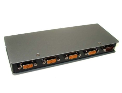 Przełącznik KVM 4/1 z kablami- - 2