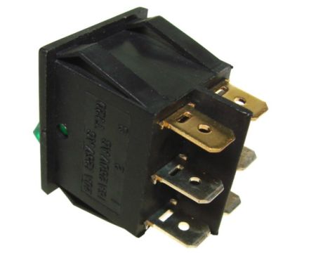 Przełącznik IXL2101 1B 12V/20A zielony - 2