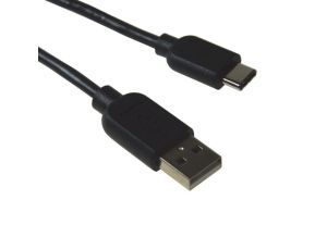 Kabel USB 3.1 wtyk Type-C -  wtyk A 1,0m QuickChar