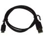 Kabel USB 3.1 wtyk Type-C -  wtyk A 1,0m QuickChar - 3