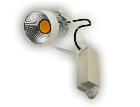 Projektor LED na szynę 20W ciepły biały SU