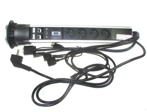Power port COLUMN 4*Gn zasila HDMI,USB VGA RJ45*2 - 3