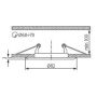 Oprawa sufitowa ARGUS CT-2114-C/M chrom mat  * - 3