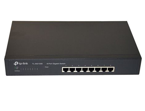 Switch 8 portowy gigabitowyTP-Link TL-SG1008 Rack - 2