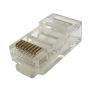 Wtyk modularny 8P8C RJ45 płaska linka - 3