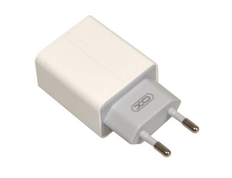 Ładowarka sieciowa USB x2 2.4A L65 biała - 2