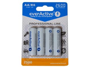 Bateria akumulator R6 PRO everActive 2600 mAh 4szt