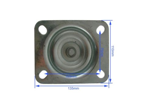 Kółko jezdne 125mm z blokada 175kg - 2