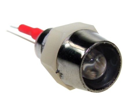Kontrolka LED 5mm 12V niebieska --
