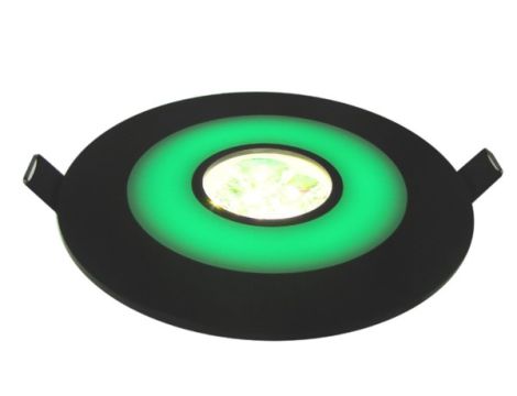 Downlight UANG green 3*1W biały ciepły,czarny