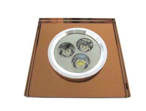 Downlight LED Power Jang Coffee 3*1W biały ciepły