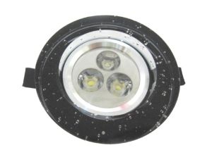 Downlight LED Power Madox Black 3*1W biały ciepły