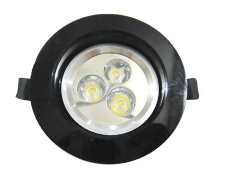 Downlight LED Power Alevil 3*1W biały ciepły