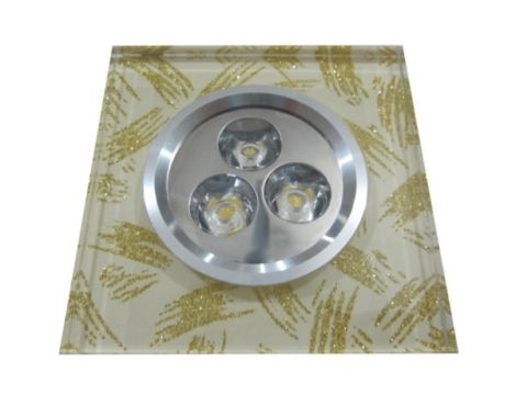 Downlight LED Power Hybris 3*1W biały ciepły