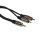 Kabel Jack3,5st-2RCA Metal  3,0m
