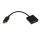 Adapter DisplayPort wt./gn.VGA z kablem ---