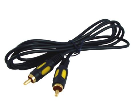 Kabel 1*RCA HQ łezka  1,5m -