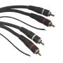 Kabel 2*RCA 5m  z żyłą sterującą - 2