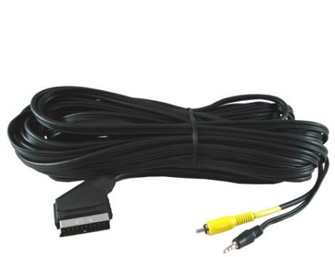 Kabel Euro-1*RCA+Jack 3,5st.15m-