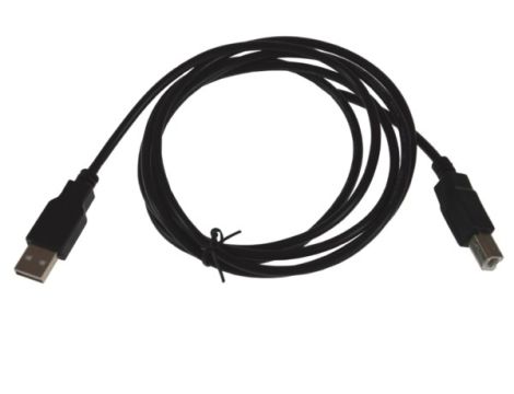 Kabel USB do drukarki AM-BM 1,5m czarny - 2