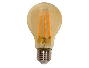 Żarówka LED Filament A60 E27   9W  2200K  gold